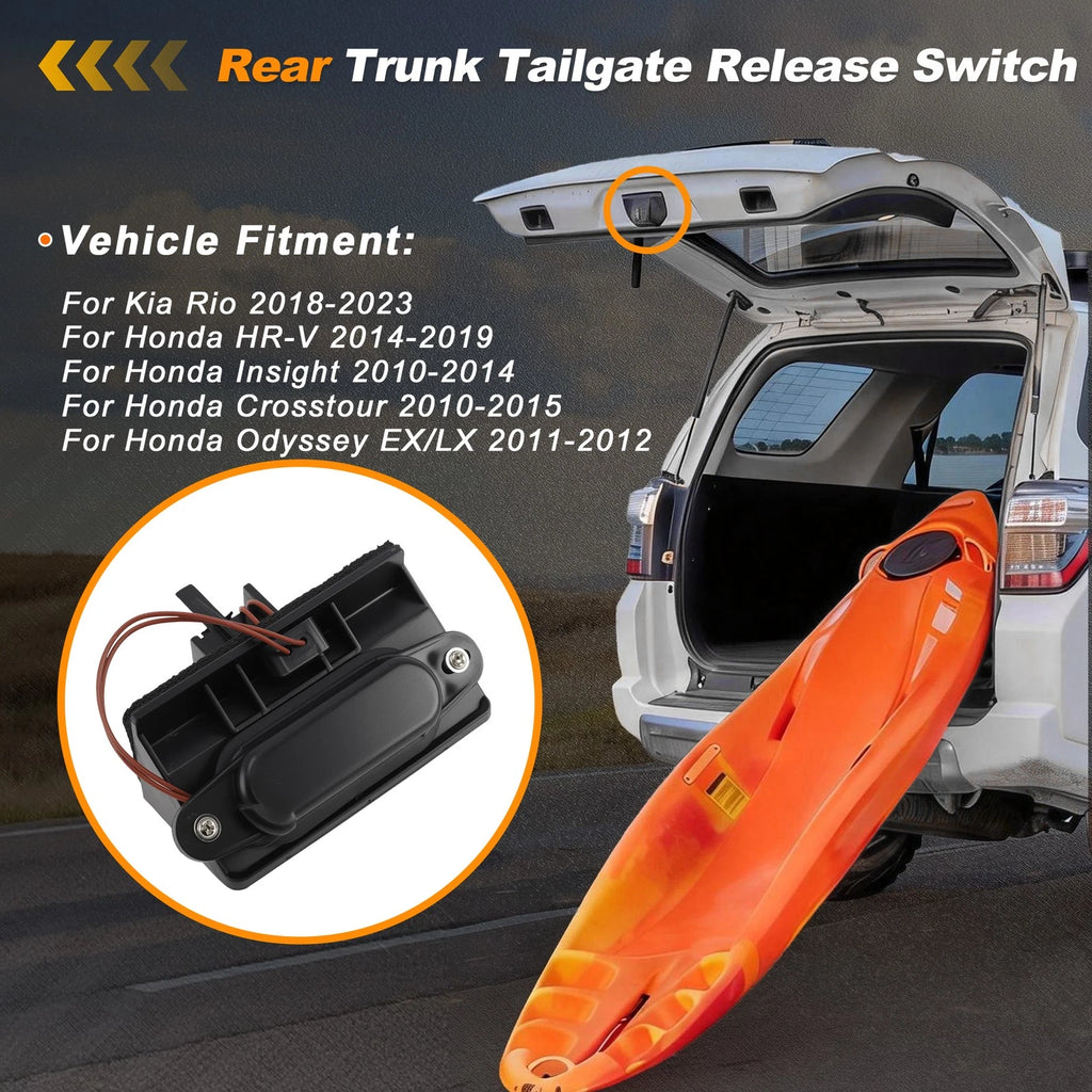 Tailgate Trunk Release Switch Replacement for Honda HR-V 2014–2019