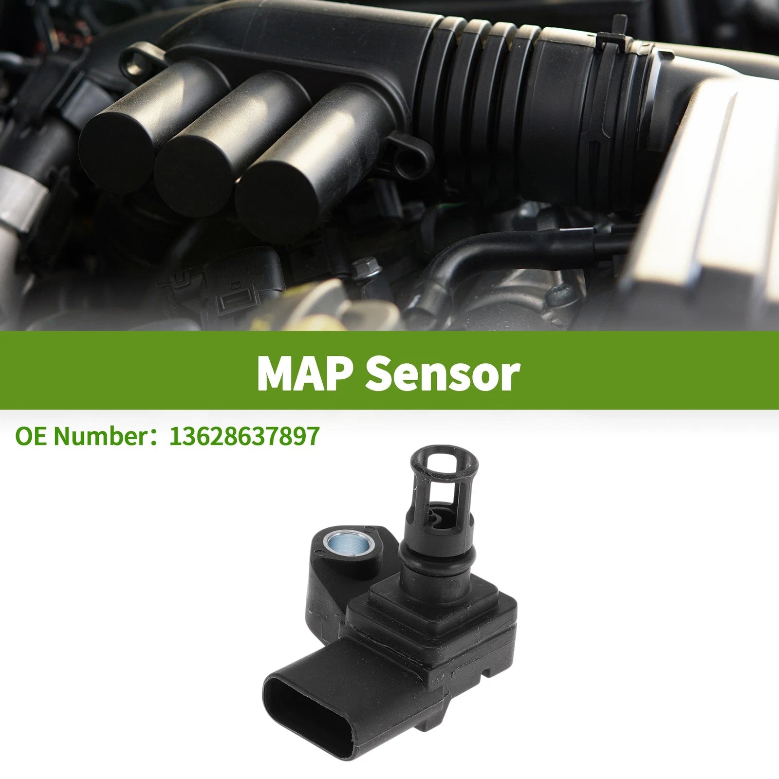 Manifold Absolute Pressure MAP Sensor Replacement for BMW 1 Series F21 (2015–2019)