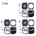 Set of 3 Carburetor Overhaul Repair Kits for ZAMA RB-155 RB-164 STIHL BG66 BG86