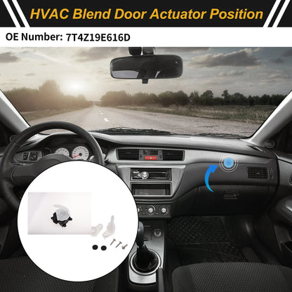 HVAC Heater Blend Door Actuator for Ford Edge (2012–2015) No. 7T4Z19E616D