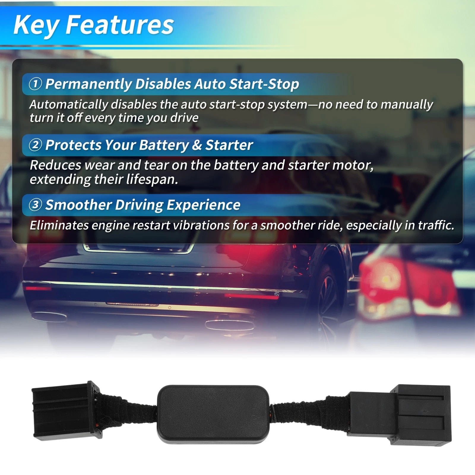 Auto Start Stop Eliminator for GMC Sierra 1500 for Chevrolet Silverado (2019–2021)