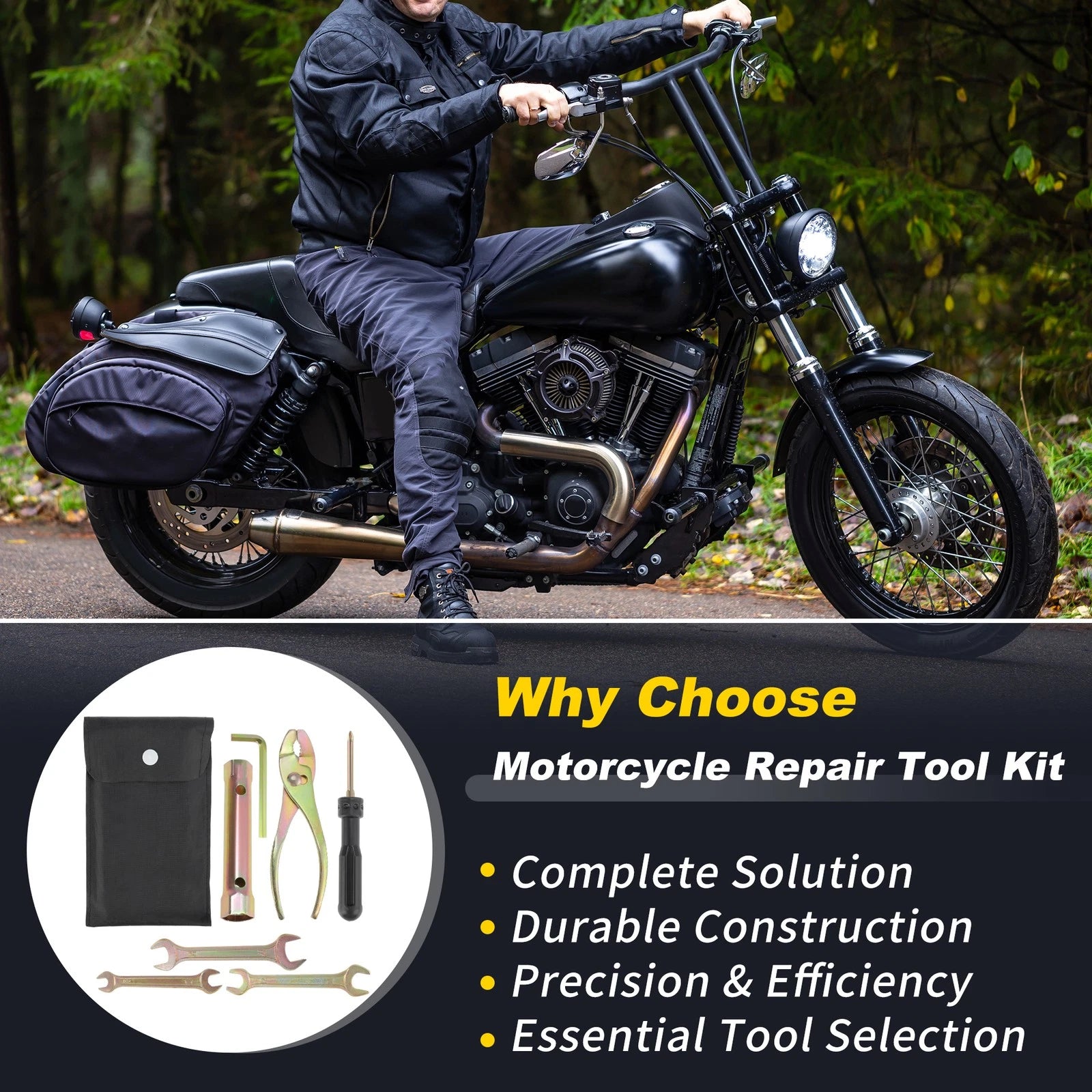 8PCS Motorcycle Repair Tool Kit for