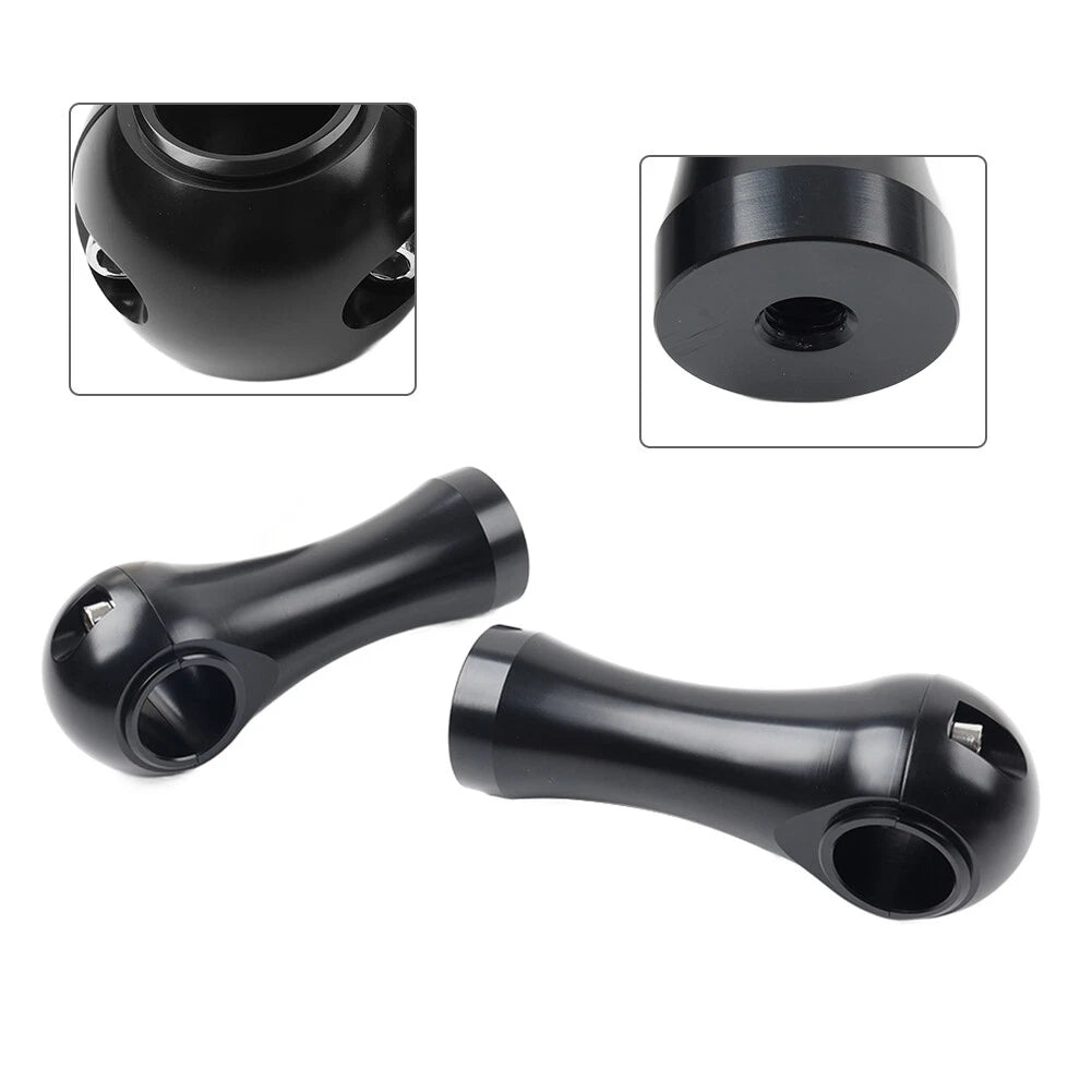 2.0 Tall CNC Handlebar Riser for Harley Dyna Softail Road King (2000–2023)