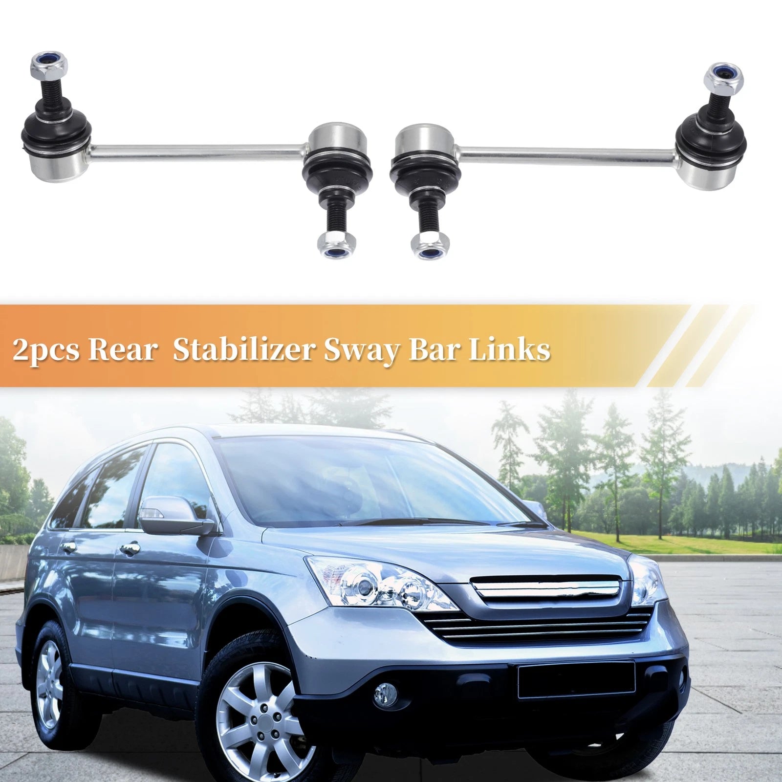 2pcs Rear Stabiliser Sway Bar Link Replacement for Honda Pilot (2003–2008)