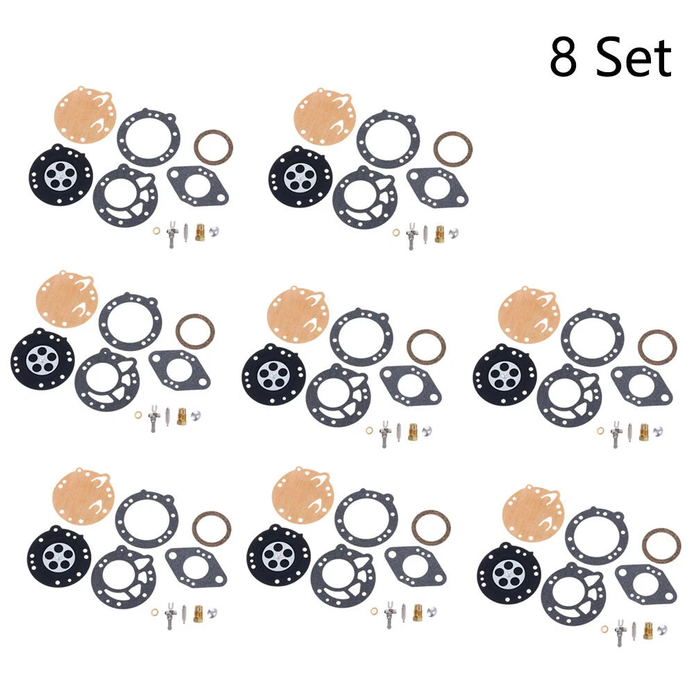 Set of 8 Carburetor Gasket Kit for Tillotson RK-88HL (2-Cycle Chainsaw)