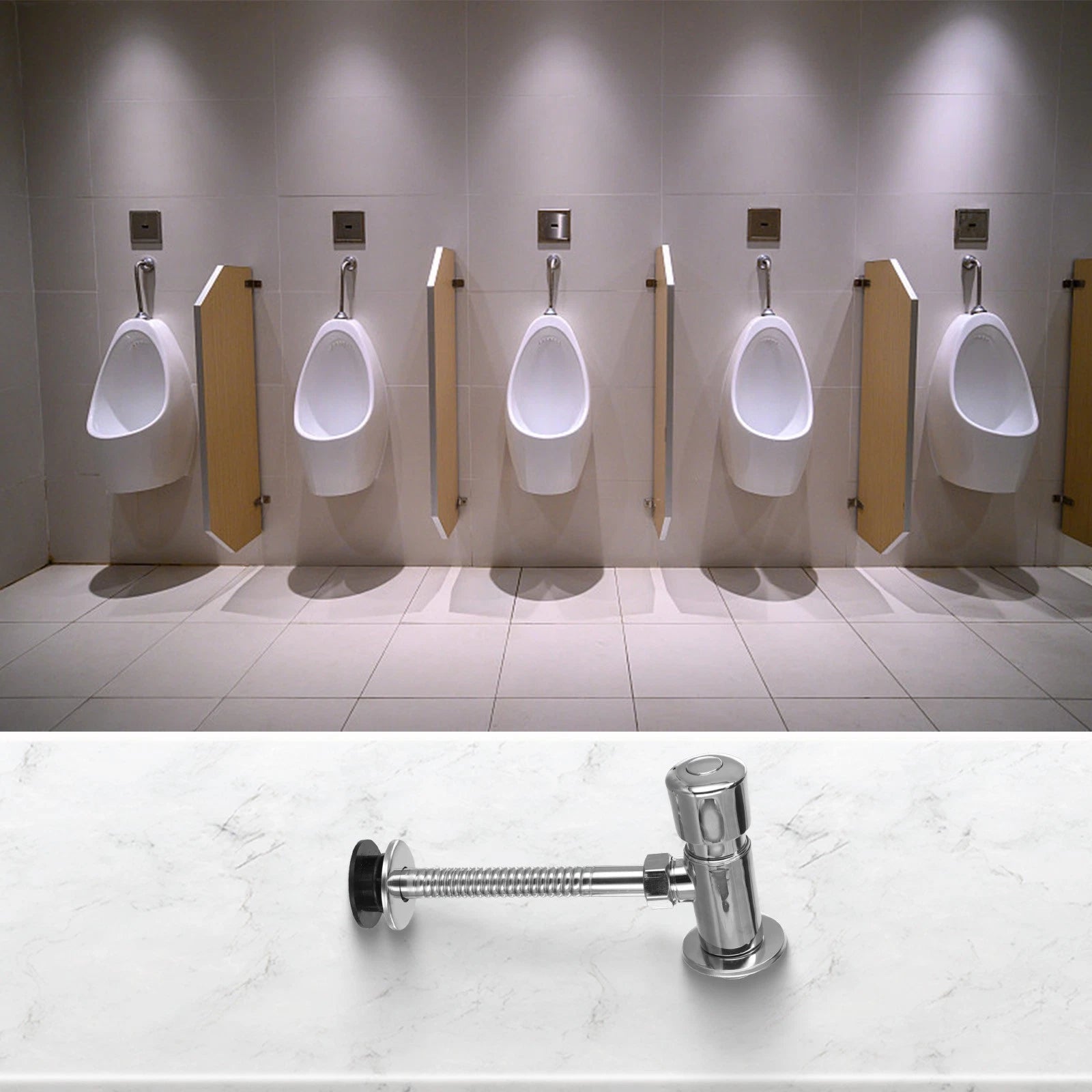 Urinal Flush Valve for Enhanced Bathroom Functionality