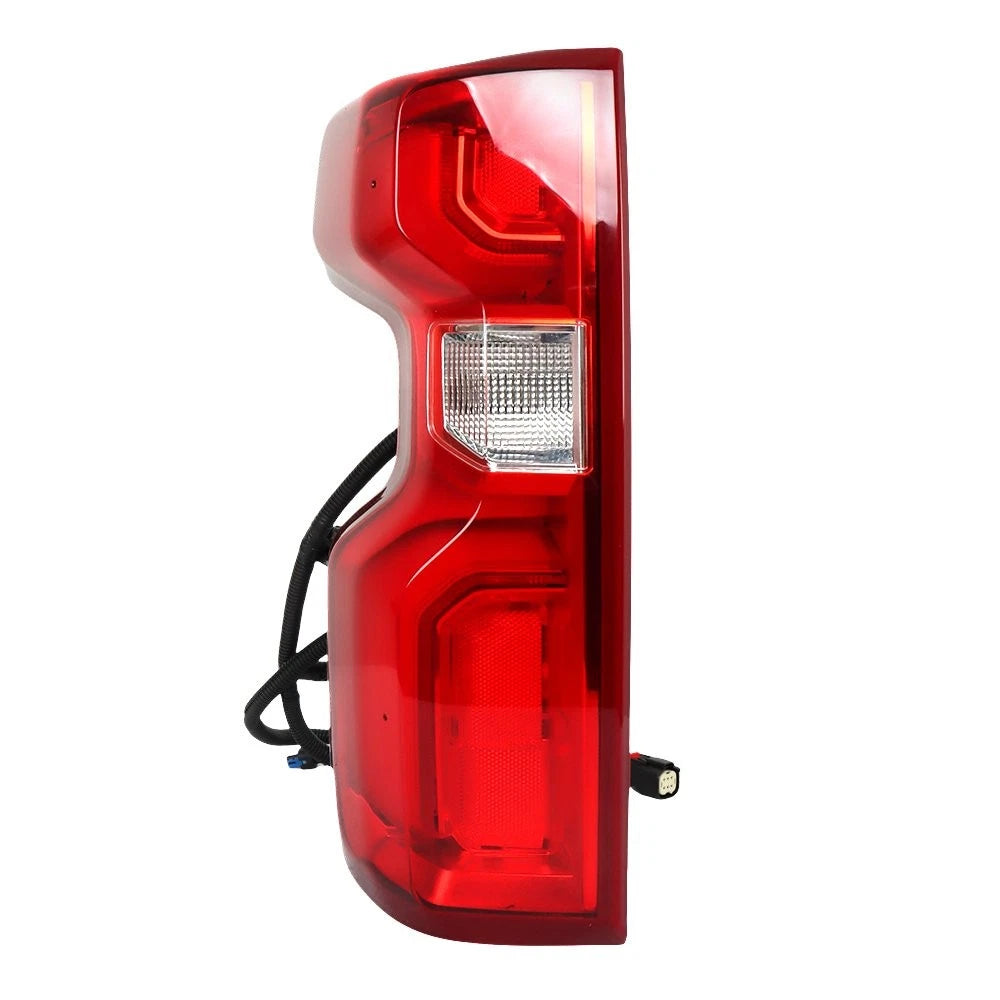 LED Tail Light Rear Left Driver Side for Chevy Silverado 1500 (2019–2021) Chrome