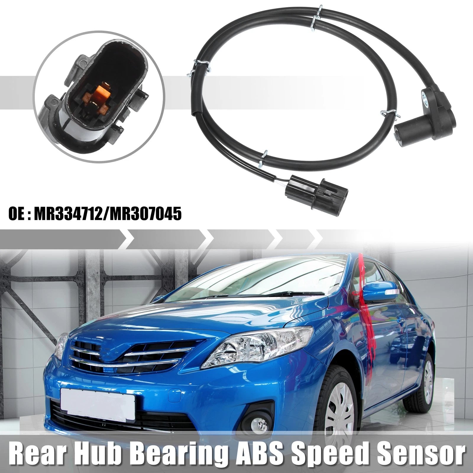 Front Right ABS Speed Sensor Replacement for Mitsubishi Montero (1997–2000)