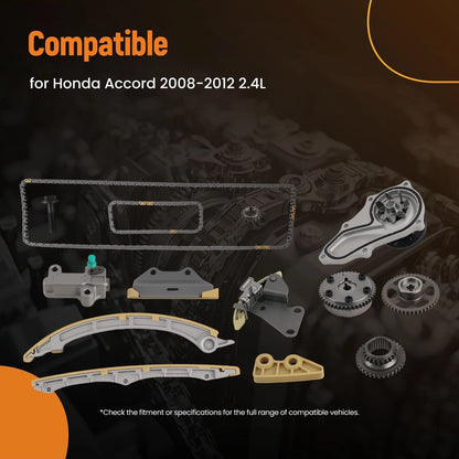 Timing Chain VVT Gear Kit for Honda CR-V 2.4L (2010–2011) Accord (2008–2012)