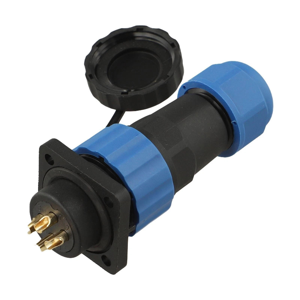 2-5pin SP20 Square Panel Mount + Socket Circular Connector for
