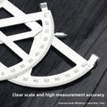 Adjustable Slope Level Inclinometer Triangle Ruler for Professionals