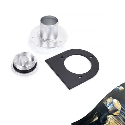 Fuel Tank Filler Cap for Remote Fit (Aluminum, Welded Bracket)