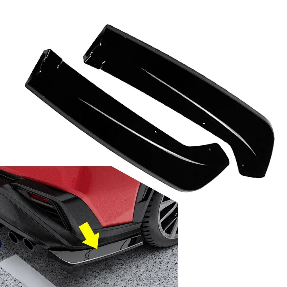 Rear Bumper Lip Side Splitter Apron For Subaru WRX STI VB 2022+