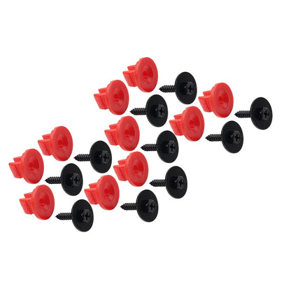 Set of 10 Engine Splash Guard Bolt Nut Brackets for Ford Focus, GMC Sierra