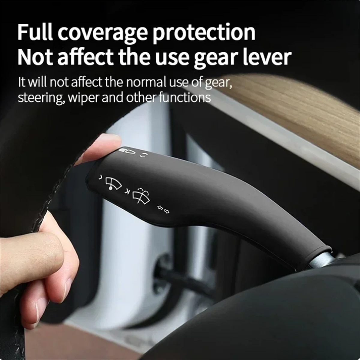 Silicone Shift Knob & Paddle Protection Cover for Tesla Model 3/Y (2017–2023)