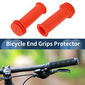 Bike Handlebar Grips Cover 100mm End Grip Protector Rubber Non-Slip Pair