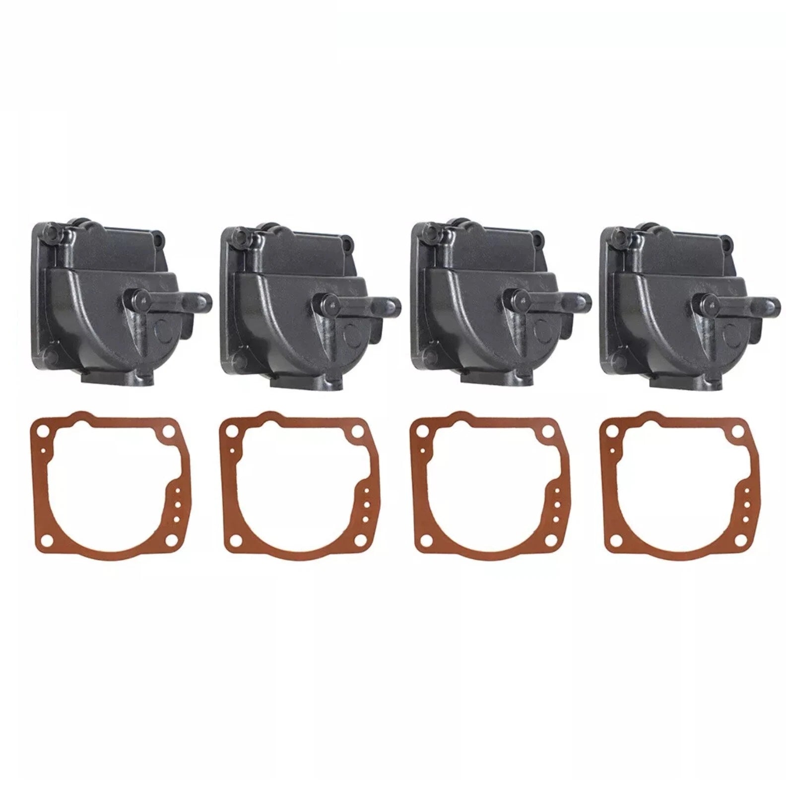 Set of 4 Carburetor Float Bowl Chamber for Johnson Evinrude 0433000 766418