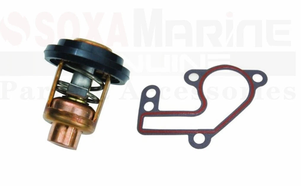 Thermostat with Gasket for Yamaha Outboard 25D (2-Stroke) (1996–2006) 6F5-12411-02 682-12414-A0
