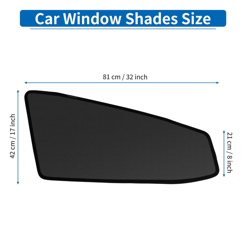 Car Window Cover for Toyota Prius Alpha Prius 40 Series Net Black (Front)