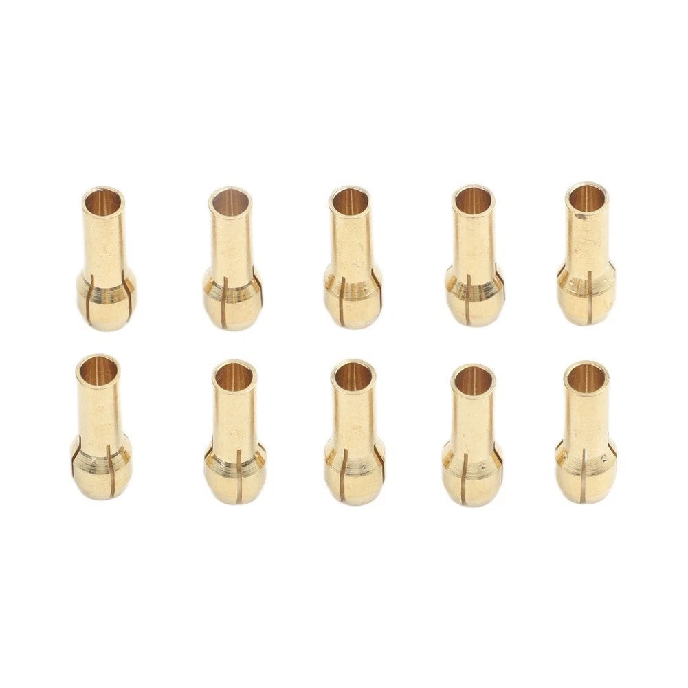 10pcs Drill Chuck Adapter for Rotary Tools 0.5-3.2mm 4.3mm Nut Fit