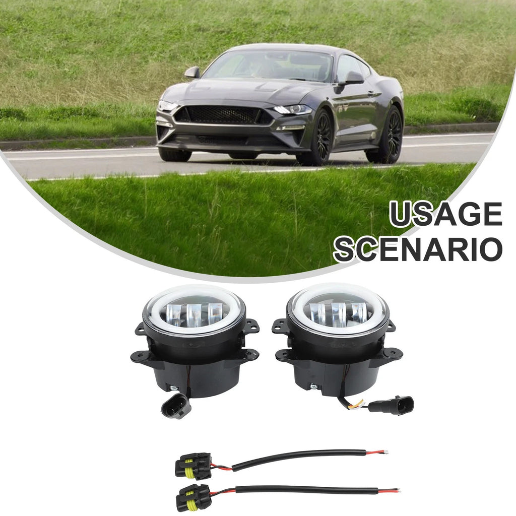 4 Inch LED Fog Lights for Vehicle Headlight (2X)