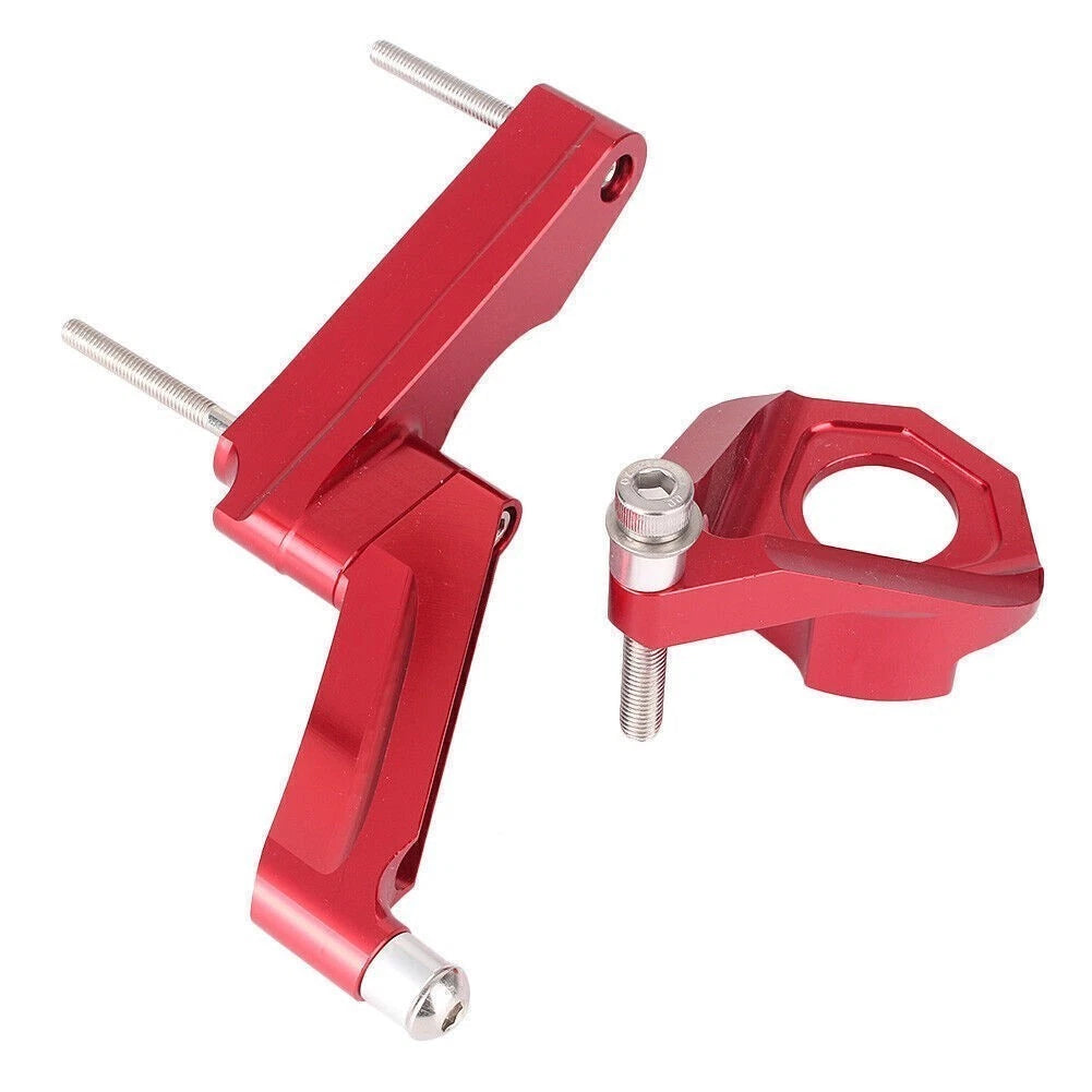 Steering Damper Stabilizer Bracket Mount Kit for Suzuki GSXR 600/700 (2001–2005) RED
