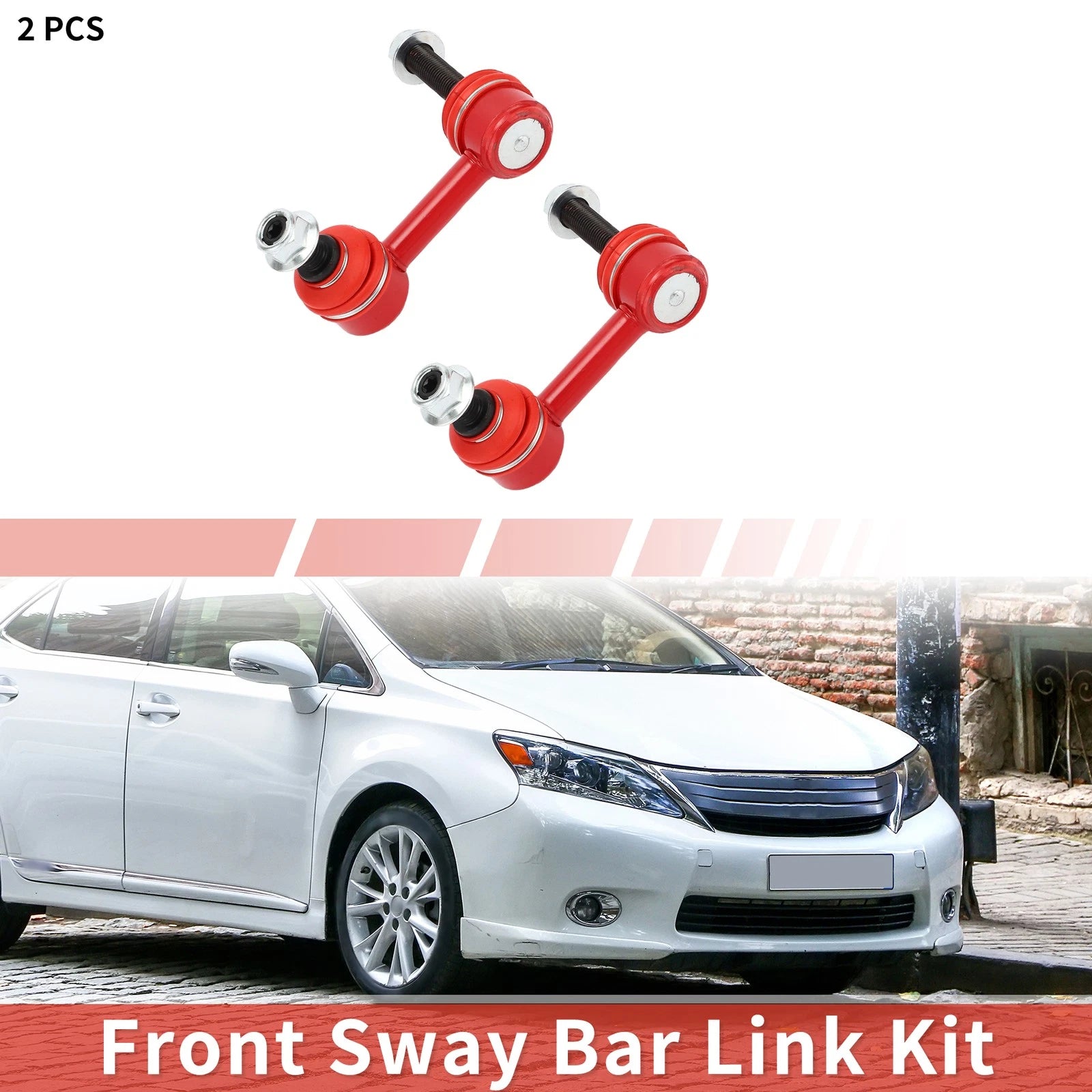 2X Front Sway Bar Links Kit for Lexus LS460 (2007–2016)