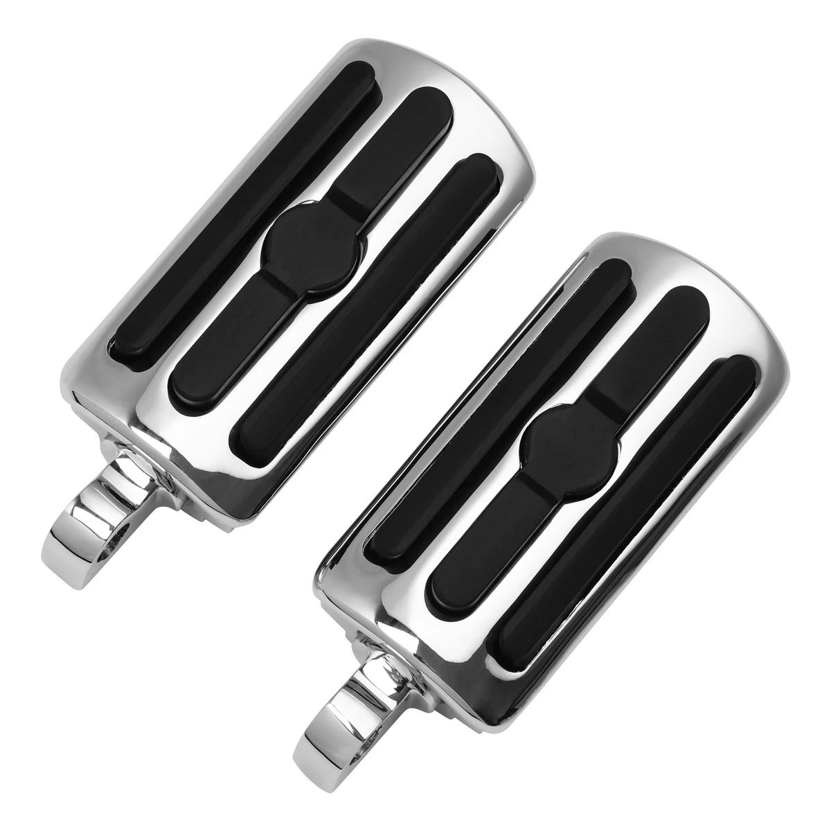 10mm Chrome Highway Foot Pegs for Harley Davidson Touring Softail