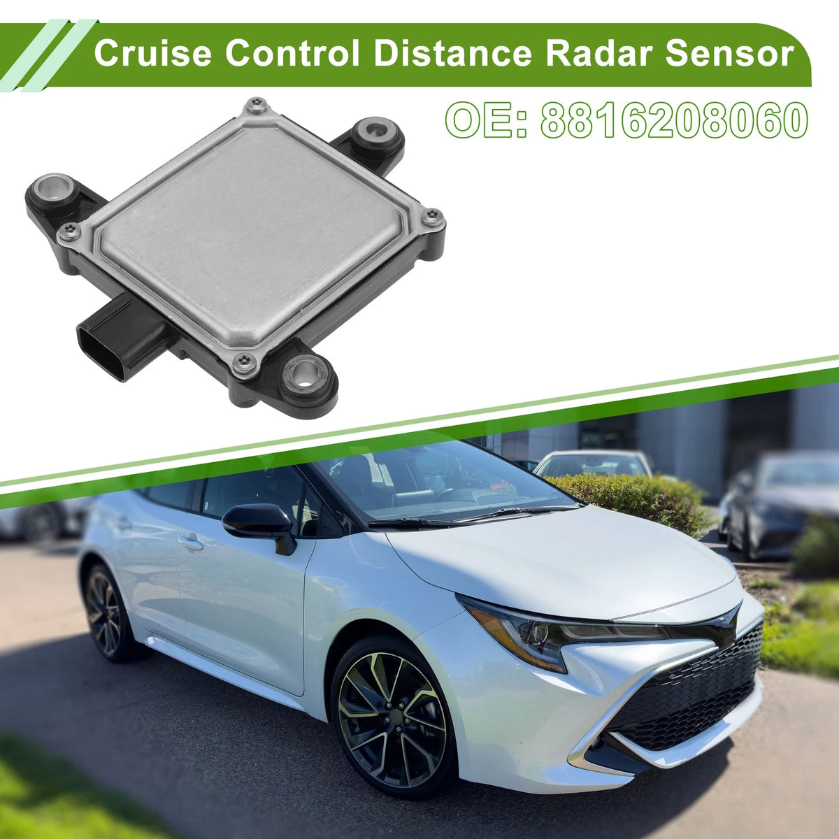 Cruise Control Distance Radar Sensor for Toyota Sienna (2021–2024)