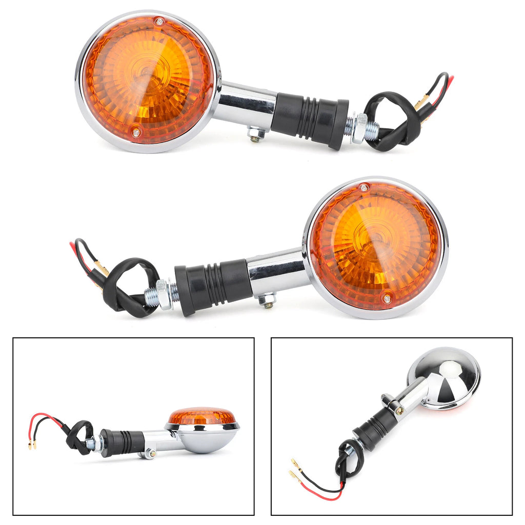 Moto Turn Indicator Signal for Yamaha XV535 XV920 XV1100 XVS1100 (1982–2003) Amber H6