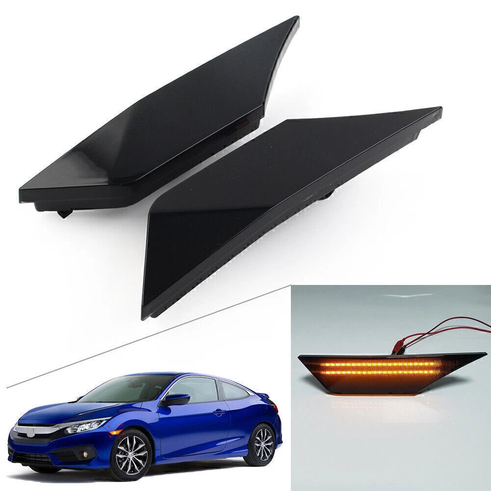 LED Dynamic Side Marker Turn Signal Light for Honda Civic (2016–2021)