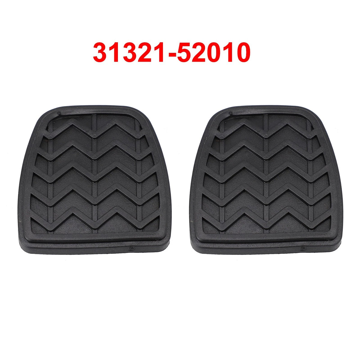 Rubber Pedal Covers for Toyota Scion (Manual Transmission Models)