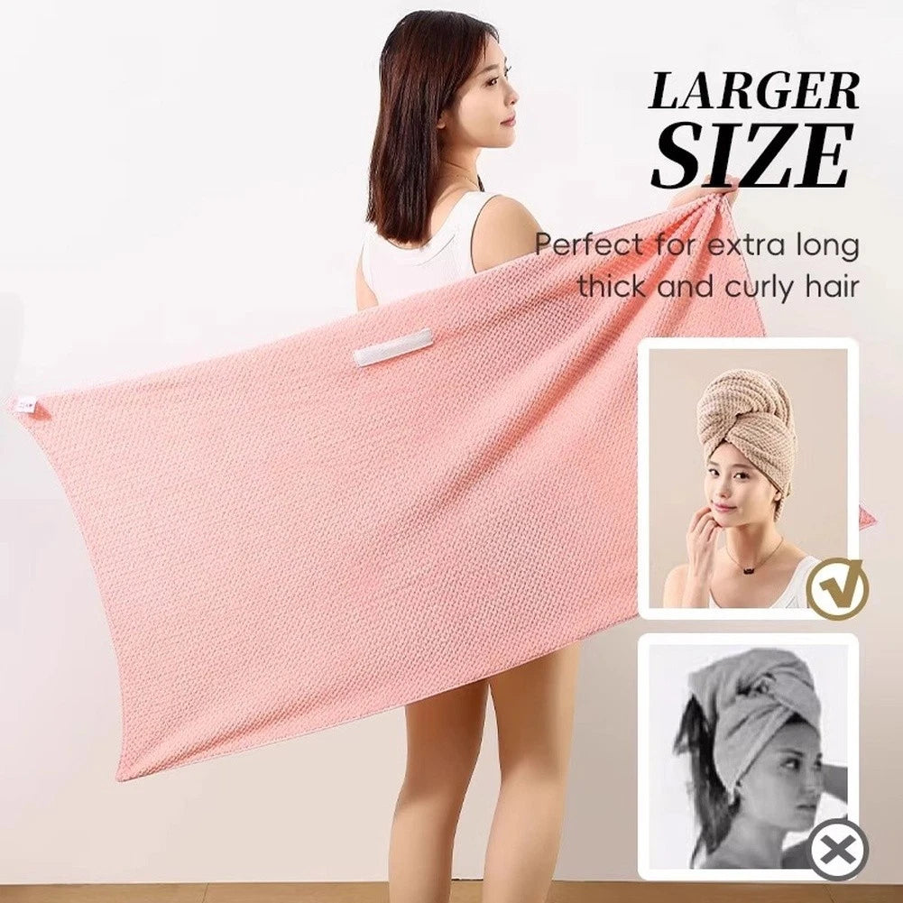 Hair Drying Wrap for Long Thick Hair (Single Unit)