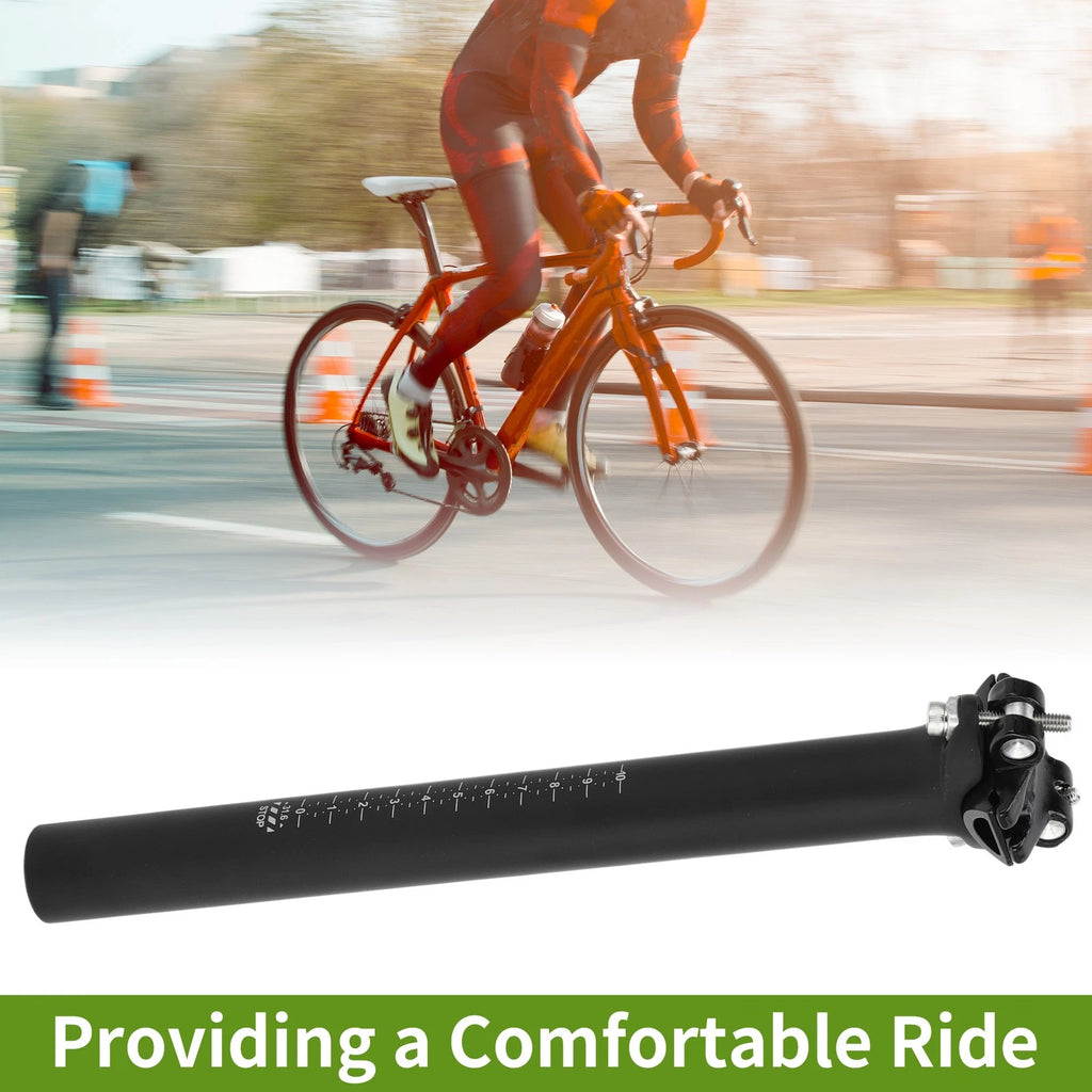 Bike Seat Post 31.6mm Adjustable Angle Replacement for Carbon Fiber Seat Post (2005–2015)