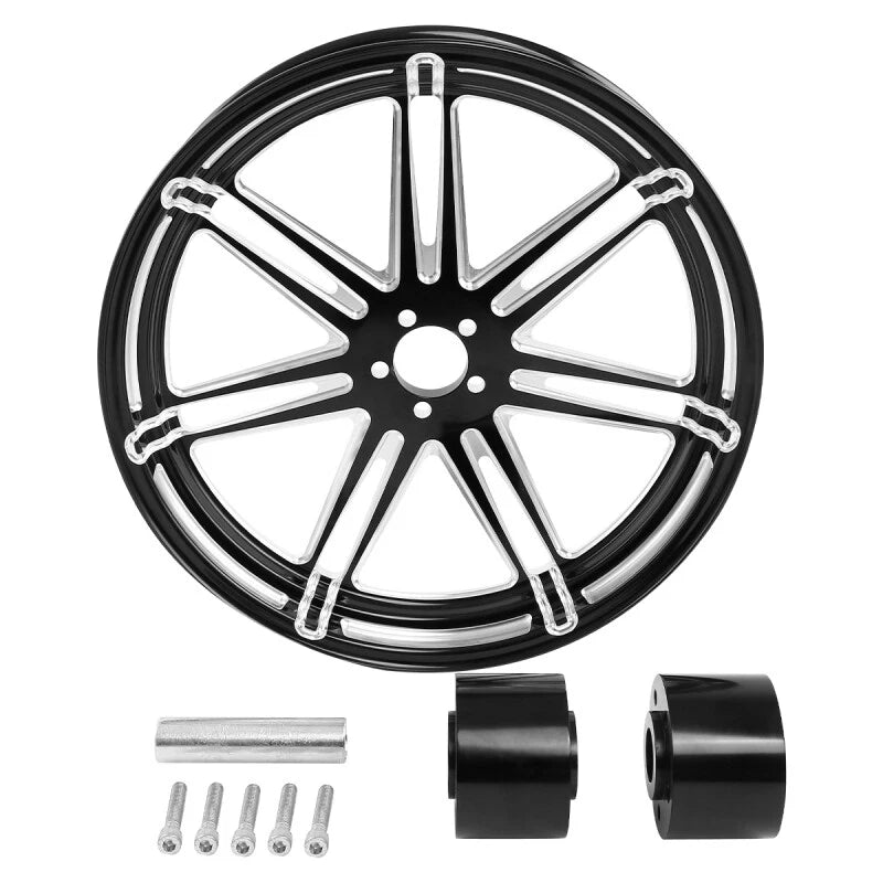 18'' Front Wheel Rim & Dual Disc Hub for Harley Touring Road King (1997–2021)