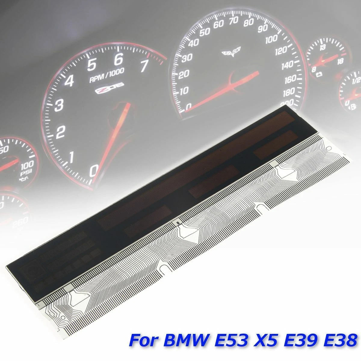 LCD Display Speedometer Instrument Cluster for BMW E39 E53 X5 (1995–2006)