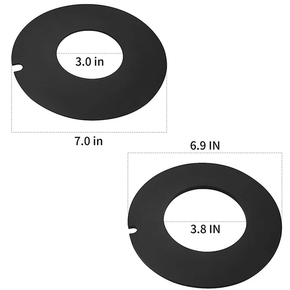 RV Toilet Rubber Flush Seal Kit Replacement For 385311462 / 385316140 Seals Set