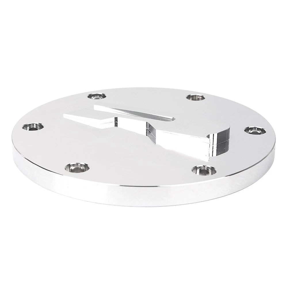 Derby Cover for Suzuki Boulevard M109R (2007–2014) Aluminum Black/Silver
