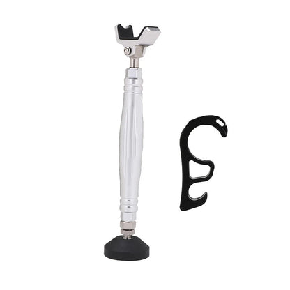 Aluminum Alloy Motorcycle Side Stand with Brake Lock Hook for Honda Suzuki