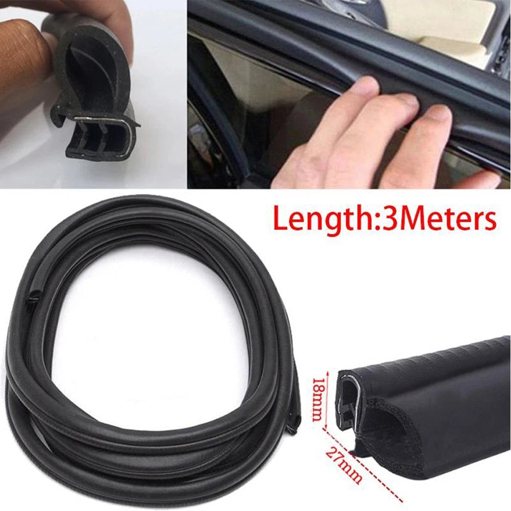 3M Rubber Door Sealing Gasket Tape Strip for Car Vehicle