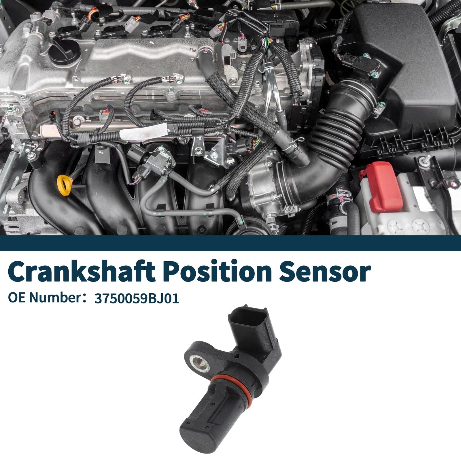 Crankshaft Position Sensor Replacement for Honda Civic 1.5 (2016–2024)