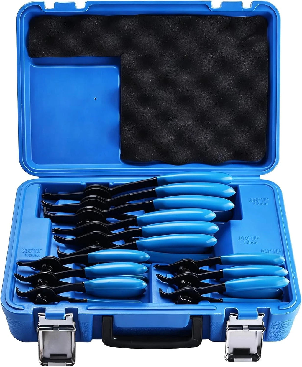 12Pcs Snap Ring Pliers Set for Universal Use (Internal/External)