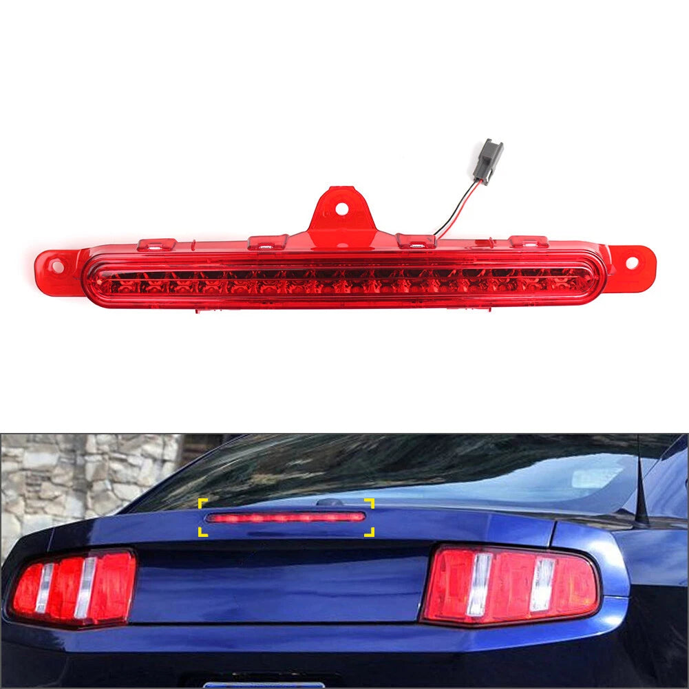 1pc Red Third Brake Light for Ford Mustang (2010–2014)