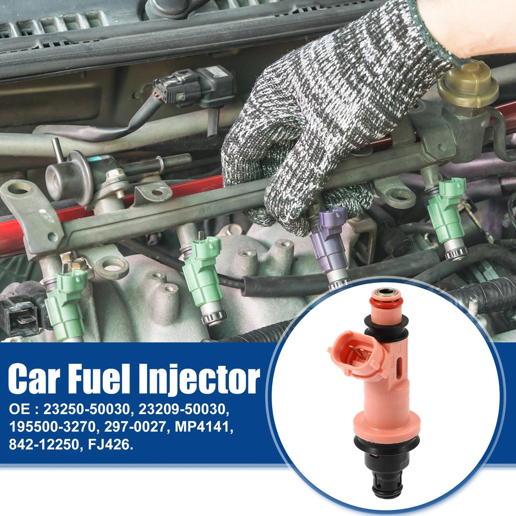 6pcs Fuel Injector Nozzle Replacement for Lexus GS400 (1998–2000)