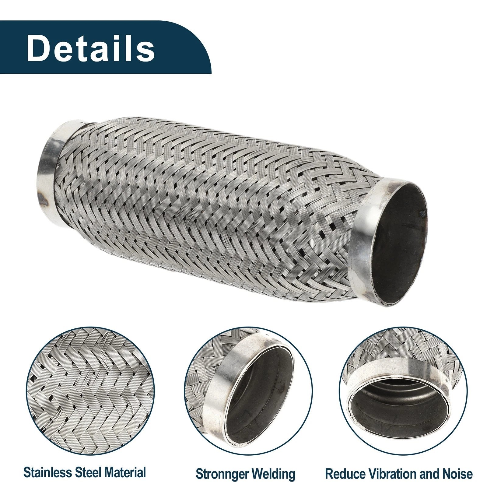 Flex Pipe for Car Exhaust (2.40 Inch OD)