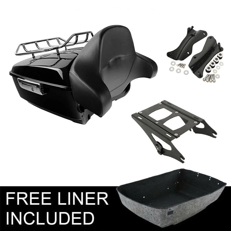 Trunk Backrest Rack Docking Kit for Harley CVO Road Glide (2014–2026)