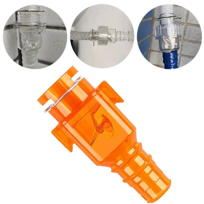 AC Drain Check Valve for Universal Applications (Stainless Steel, PVC)