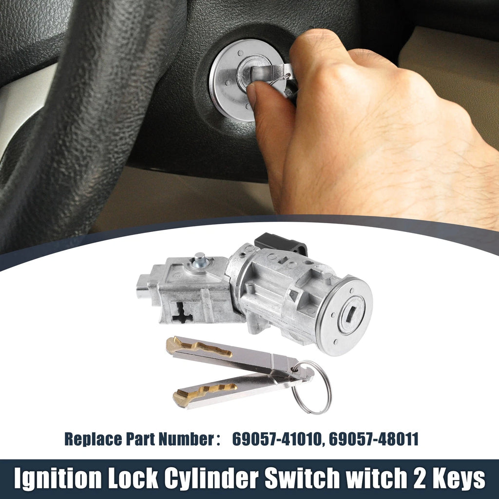 Ignition Switch Lock Cylinder with Key for Citroen Berlingo B9 (2008–2017)