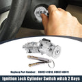 Ignition Switch Lock Cylinder with Key for Citroen Berlingo B9 (2008–2017)