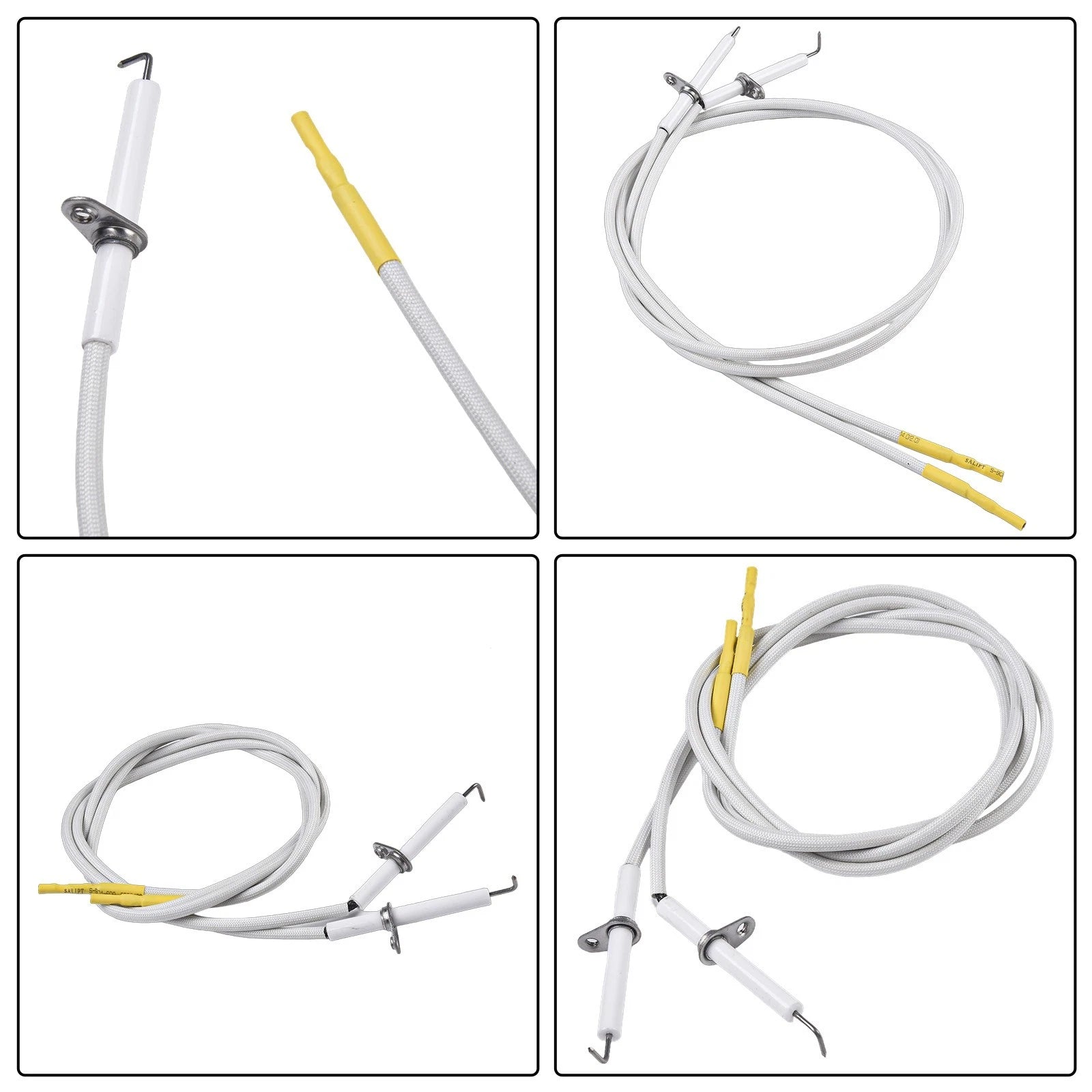 Ceramic Ignition Electrode with Wire for BBQ Grillware